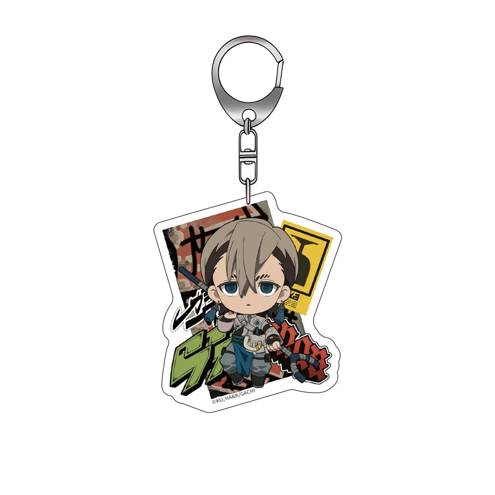 Gachiakuta Zanka Nijiku Acrylic Keychain Chibi