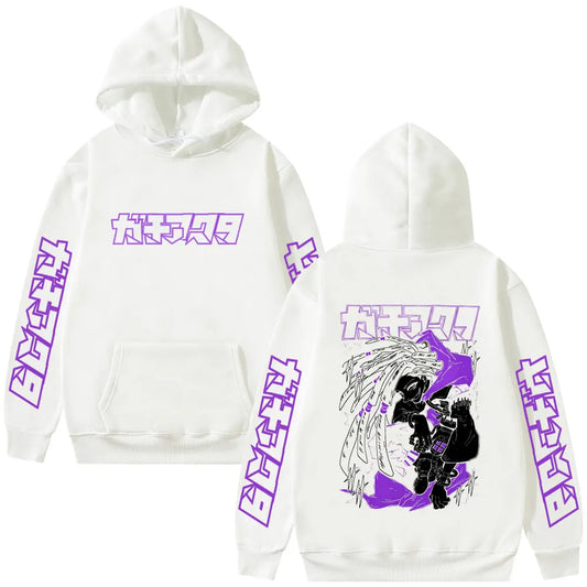 Anime Gachiakuta Jabber Wonger White Hoodie