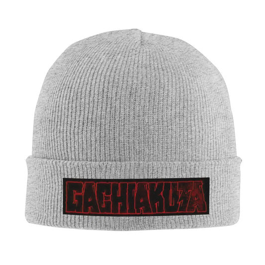 Gachiakuta Logo Gray Beanie