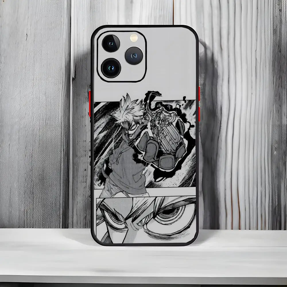 Gachiakuta Rudo Manga Action Panel iPhone Case