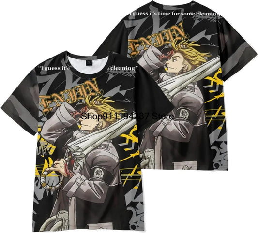 Enjin “Time for Some Cleaning” Gachiakuta T-Shirt