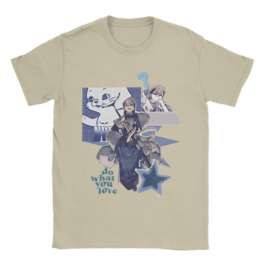 Gachiakuta Zanka Nijik Anime T Shirt Beige