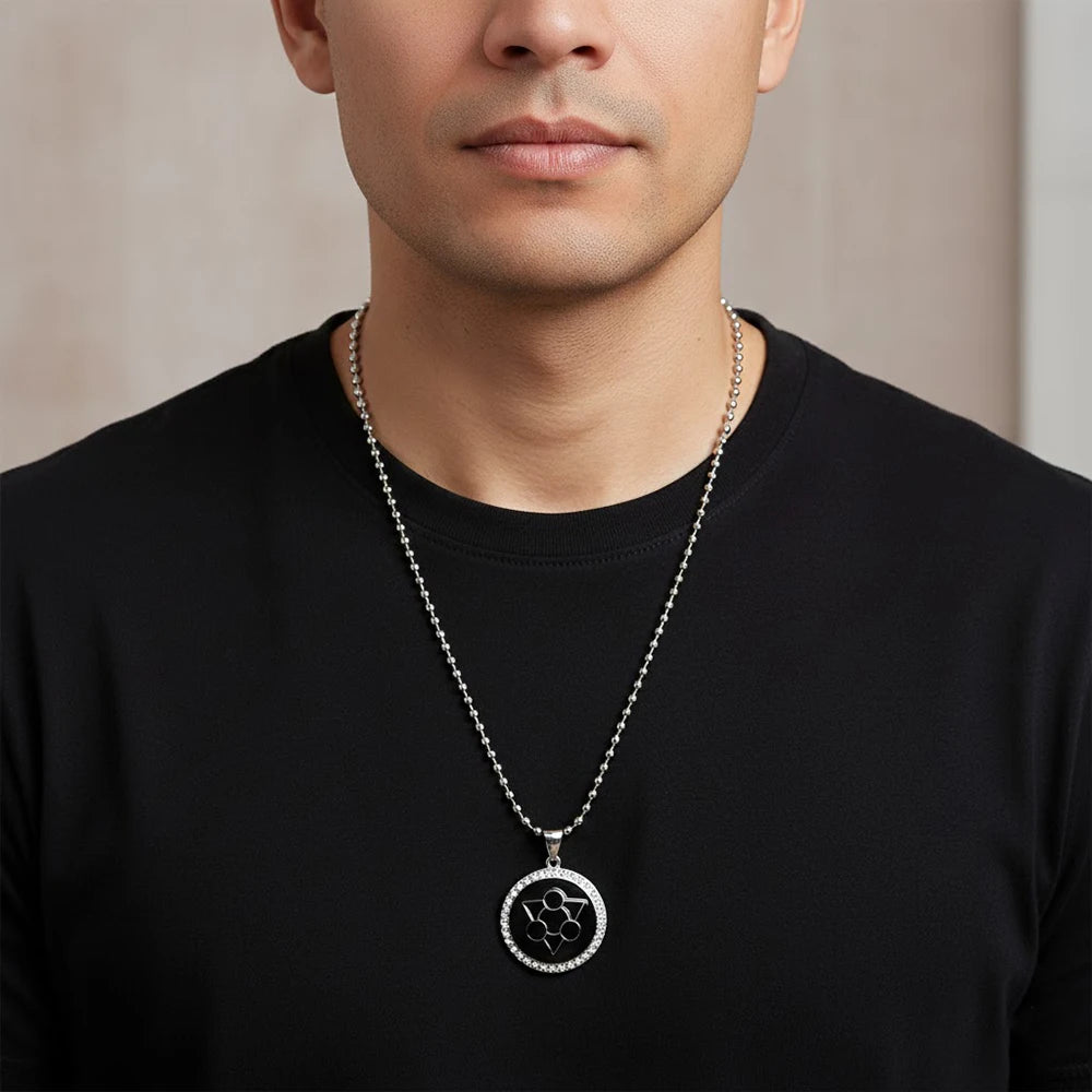 Gachiakuta Watchman Logo Necklace Unisex