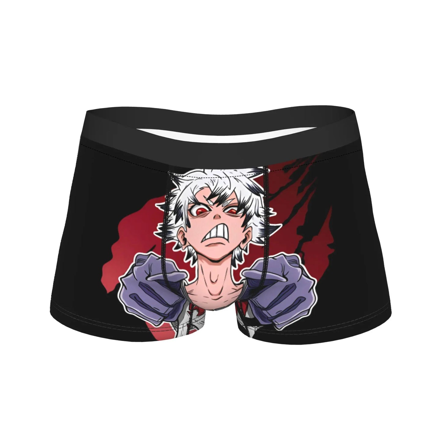Gachiakuta Rudo Rage Black Boxer Briefs