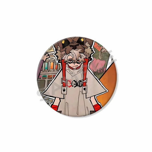 Gachiakuta Button Pin – Eishia Stilza Minimal Street