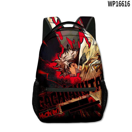 Gachiakuta Rudo Surebrec Action Backpack – Red & Yellow
