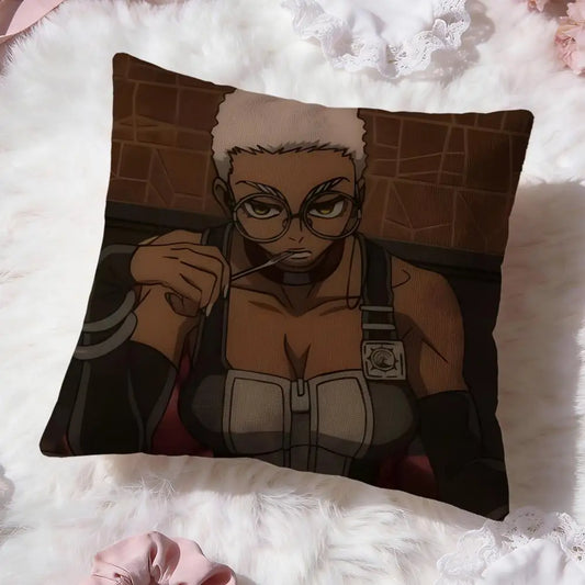 Gachiakuta Semiu Toothpick Portrait Decorative Throw Pillow