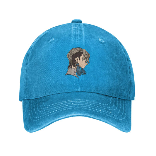 Gachiakuta Zanka Nijiku Sky Blue Vintage Cap