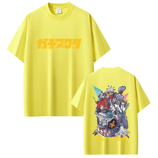 Gachiakuta Team Akuta Yellow Graphic T-Shirt