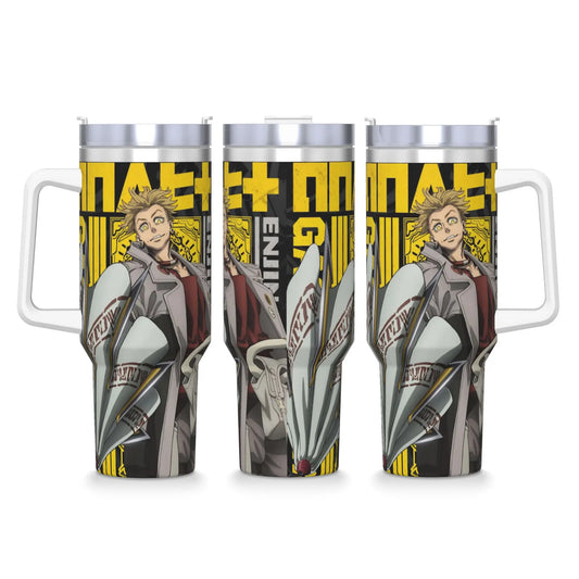 Gachiakuta Enjin Yellow Umbreaker 40oz Stainless Steel Tumbler