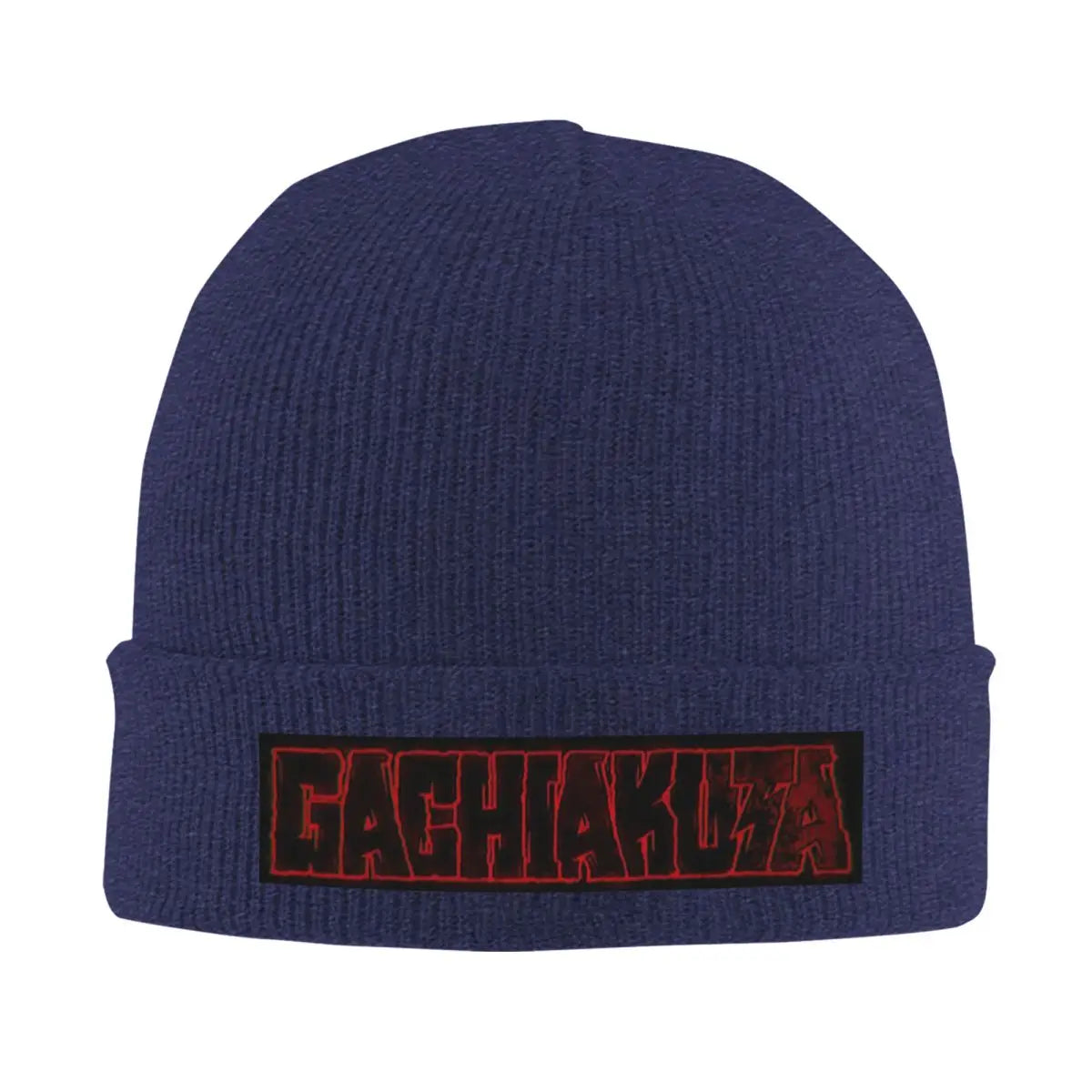 Gachiakuta Logo Navy Blue Beanie