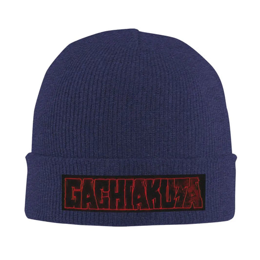 Gachiakuta Logo Navy Blue Beanie