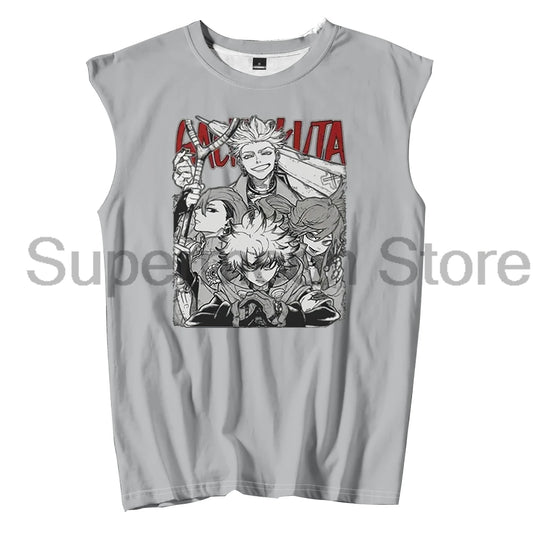 Gachiakuta "Crew Edition" Gray Tank Top