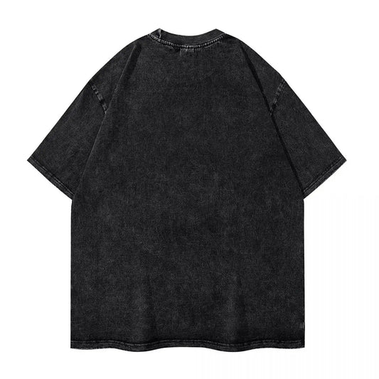 Gachiakuta Enjin Mask Limited Edition T-Shirt – Washed Black