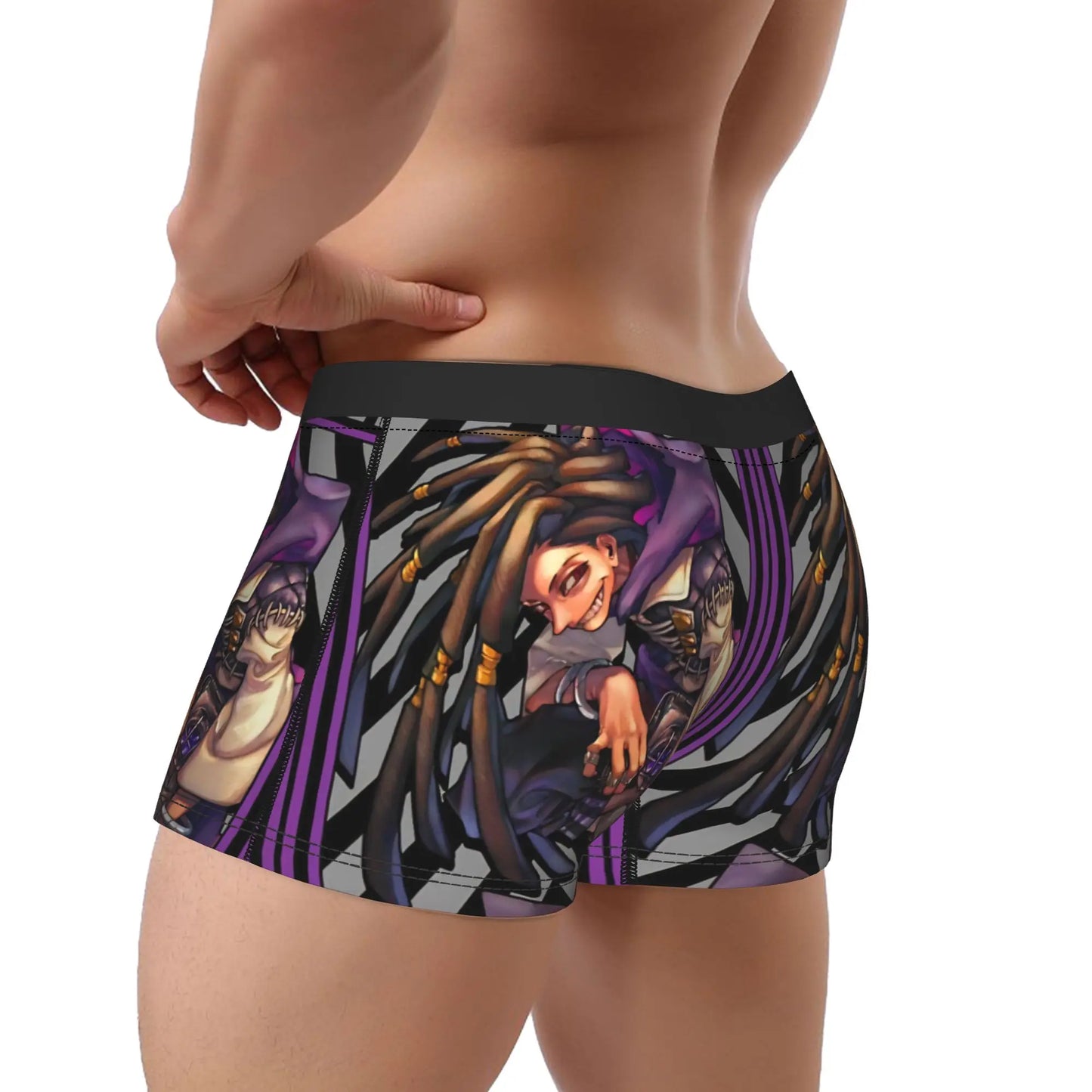 Gachiakuta Cleaners Team Black Boxer Briefs