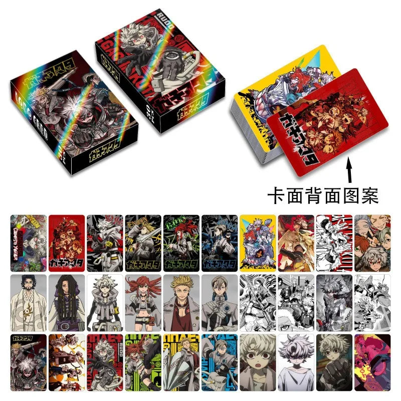 Gachiakuta 30 PCS Lomo Cards Set Rudo and Gachiakuta Characters