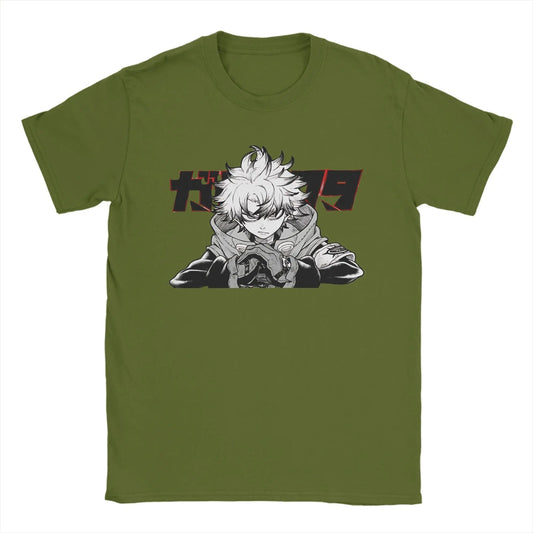 Gachiakuta Rudo “Underground Resolve” Army Green T-Shirt