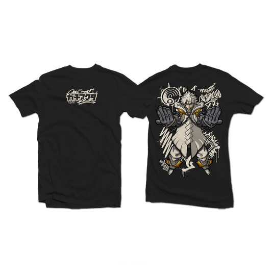 Rudo Surebrec Gachiakuta Anime Streetwear Black T-Shirt