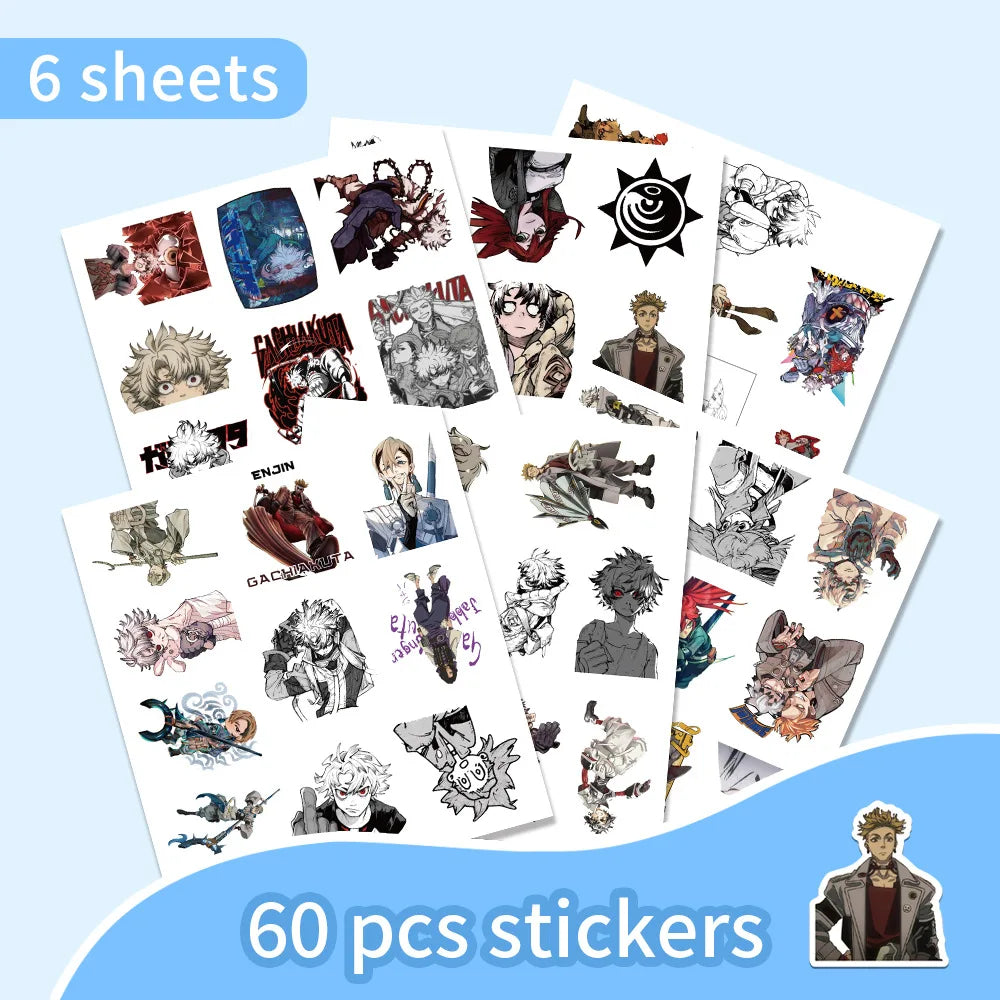Gachiakuta Waterproof Anime Stickers Set (30 Pieces)