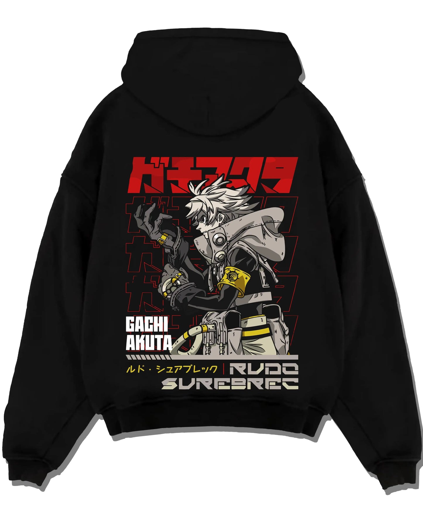 Gachiakuta Rudo Surebrec Black Hoodie