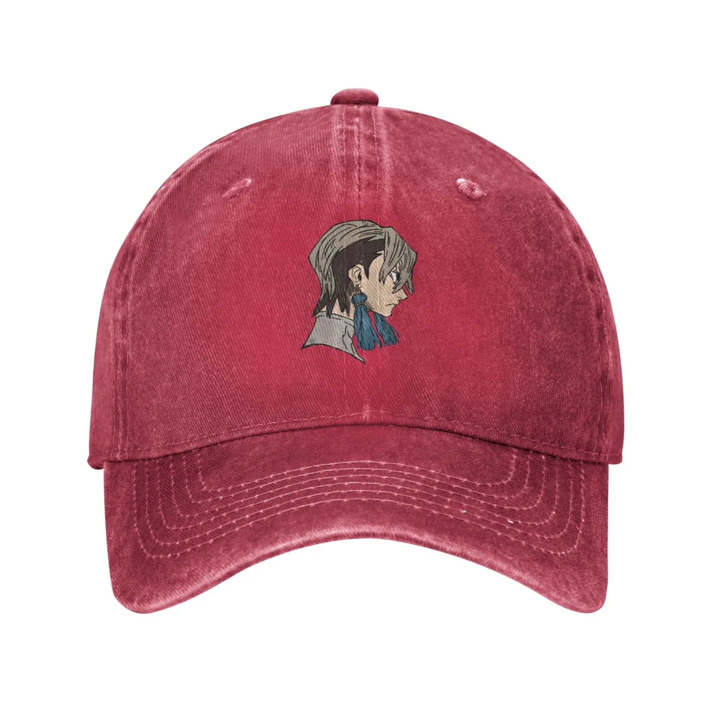 Gachiakuta Zanka Nijiku Red Vintage Cap