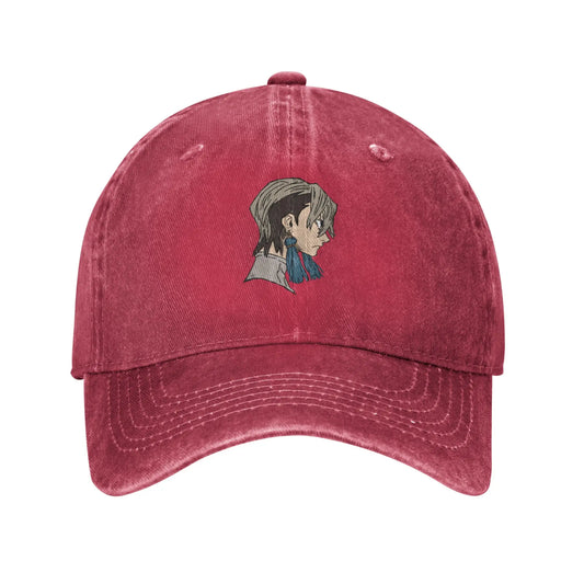 Gachiakuta Zanka Nijiku Red Vintage Cap
