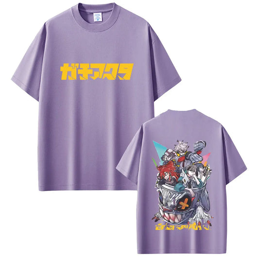 Gachiakuta Team Akuta Light Purple Graphic T-Shirt