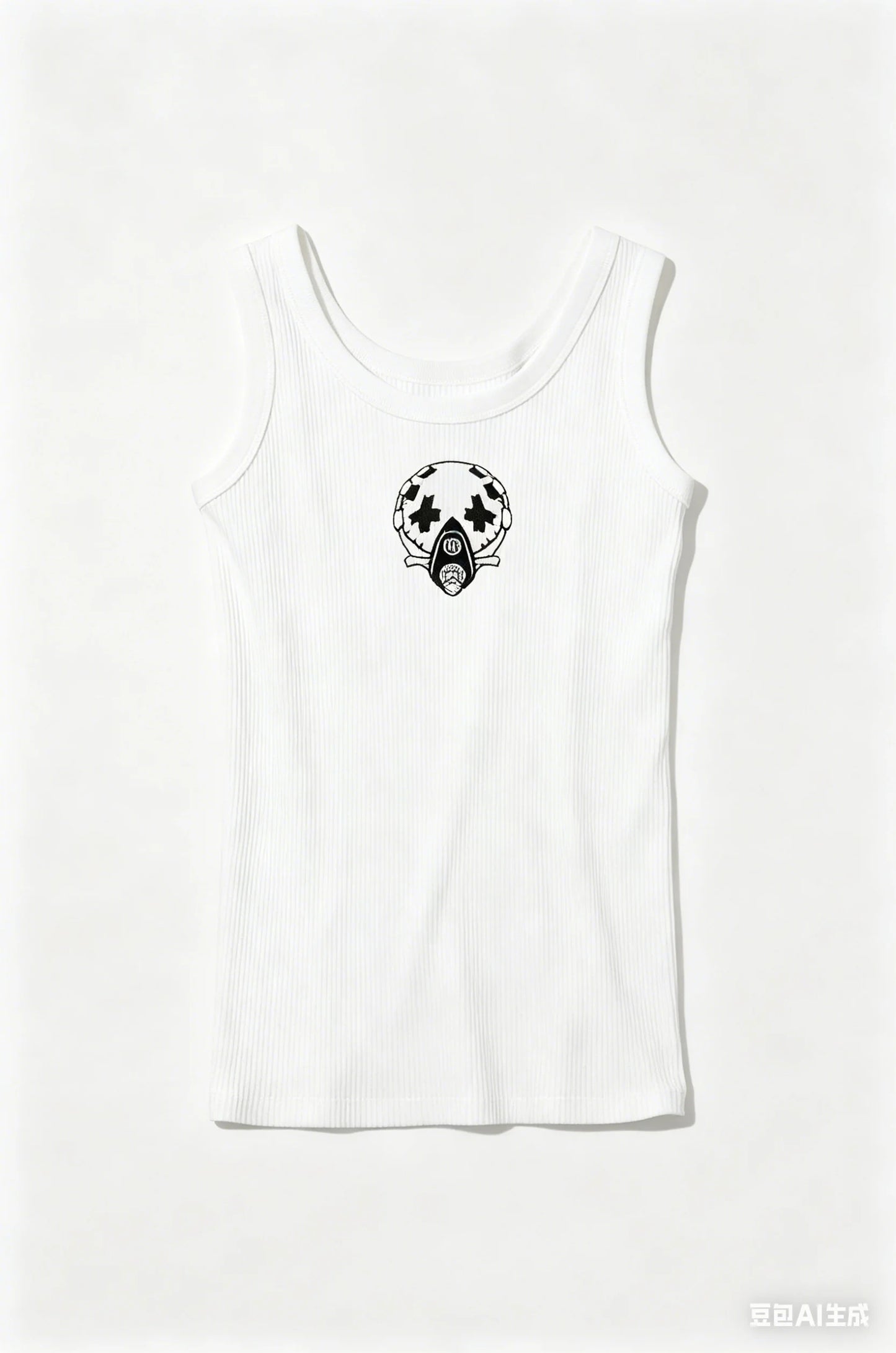 Gachiakuta White Sleeveless  White Tank Top
