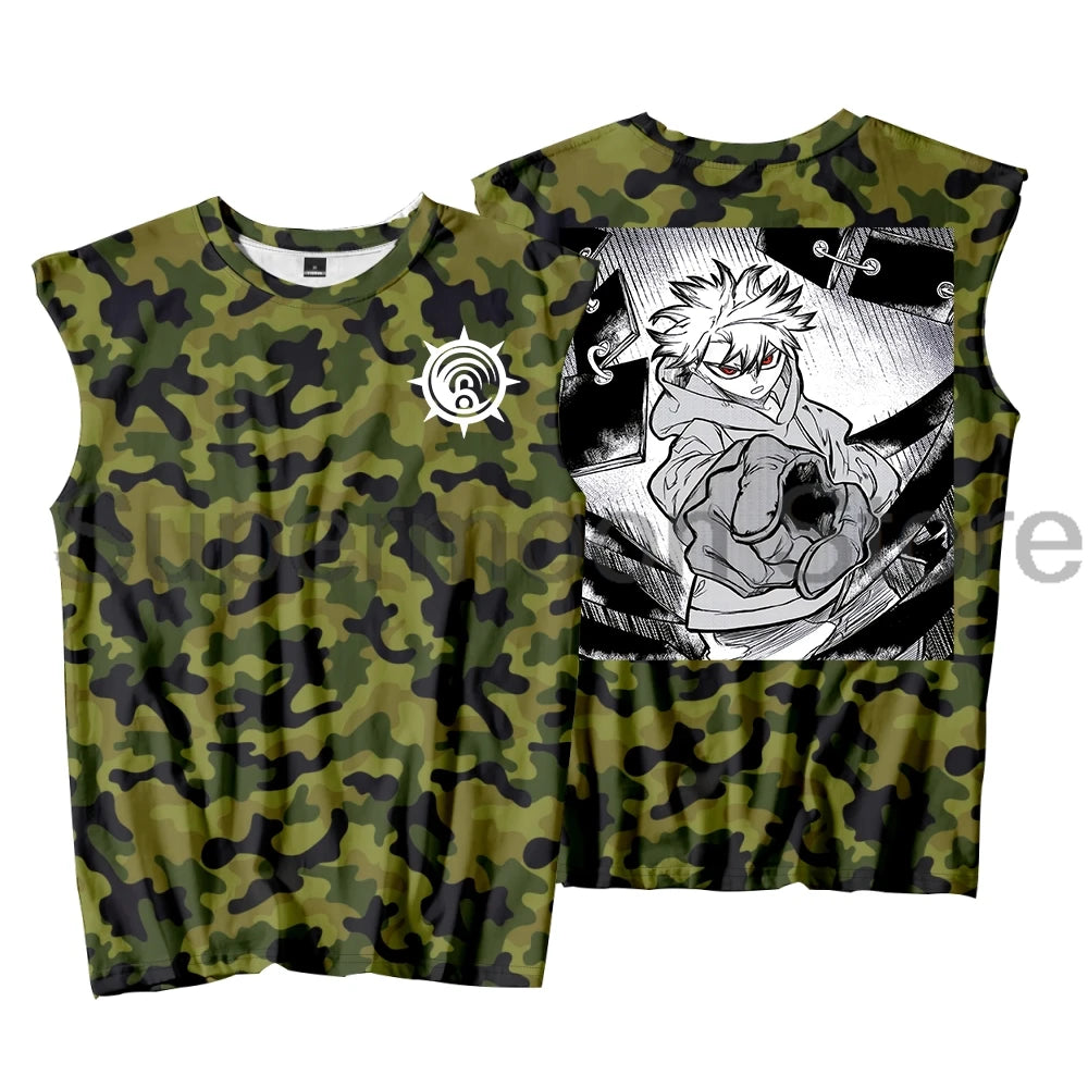 Gachiakuta Rudo Beige Tank Top