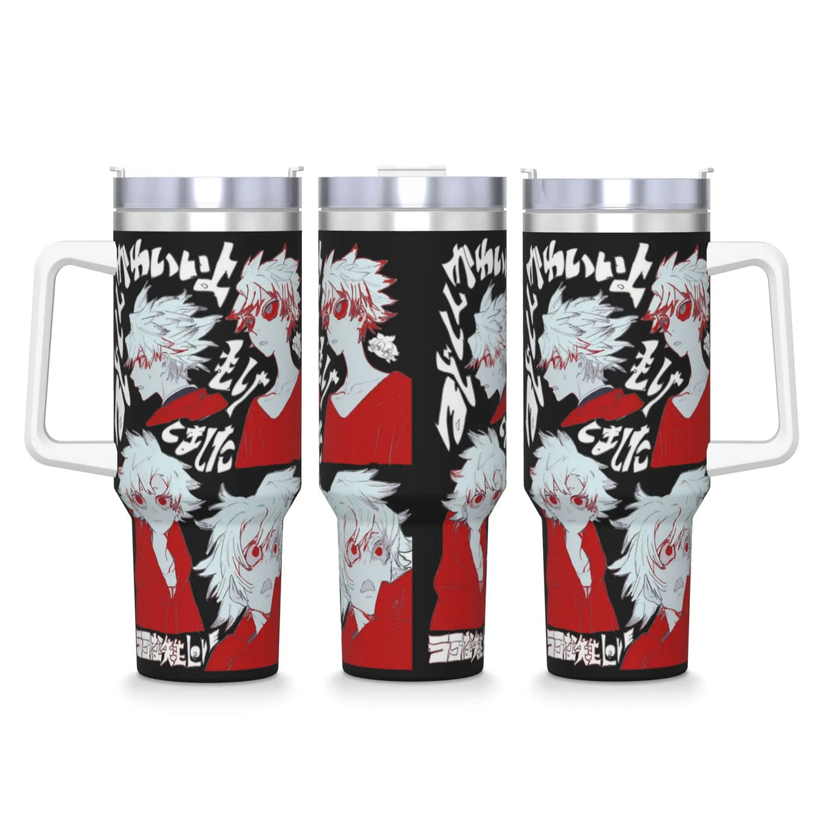 Gachiakuta Rudo Surebrec Red Manga Collage 40oz Stainless Steel Tumbler