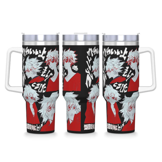 Gachiakuta Rudo Surebrec Red Manga Collage 40oz Stainless Steel Tumbler