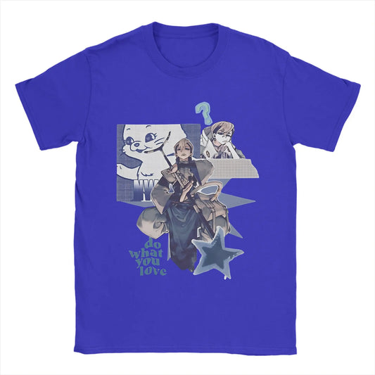 Gachiakuta Zanka Nijik Anime T Shirt Blue