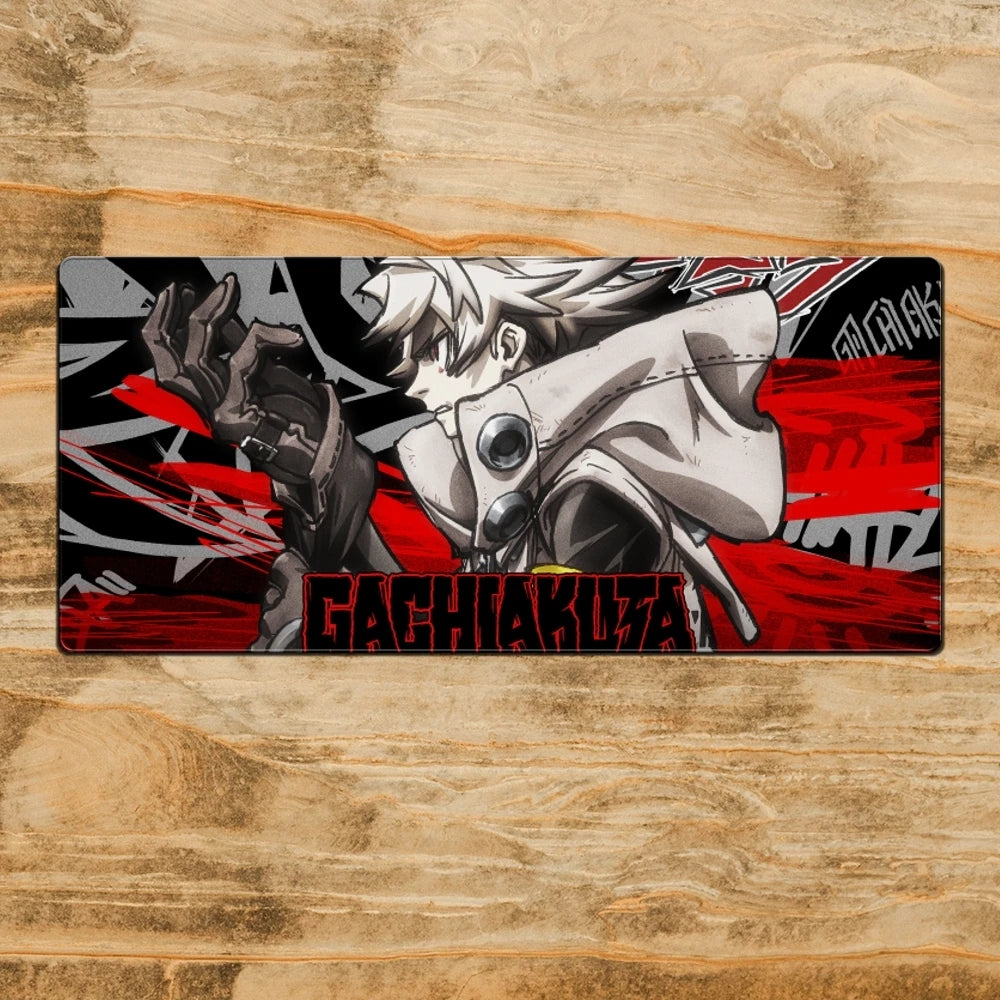 Gachiakuta Rudo Red Graffiti Mouse Pad