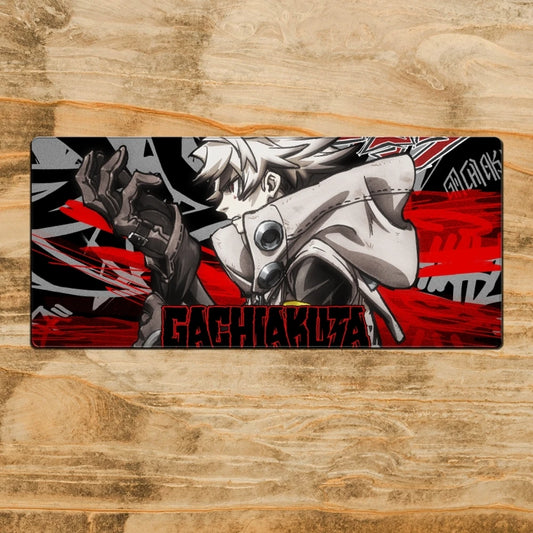 Gachiakuta Rudo Red Graffiti Mouse Pad