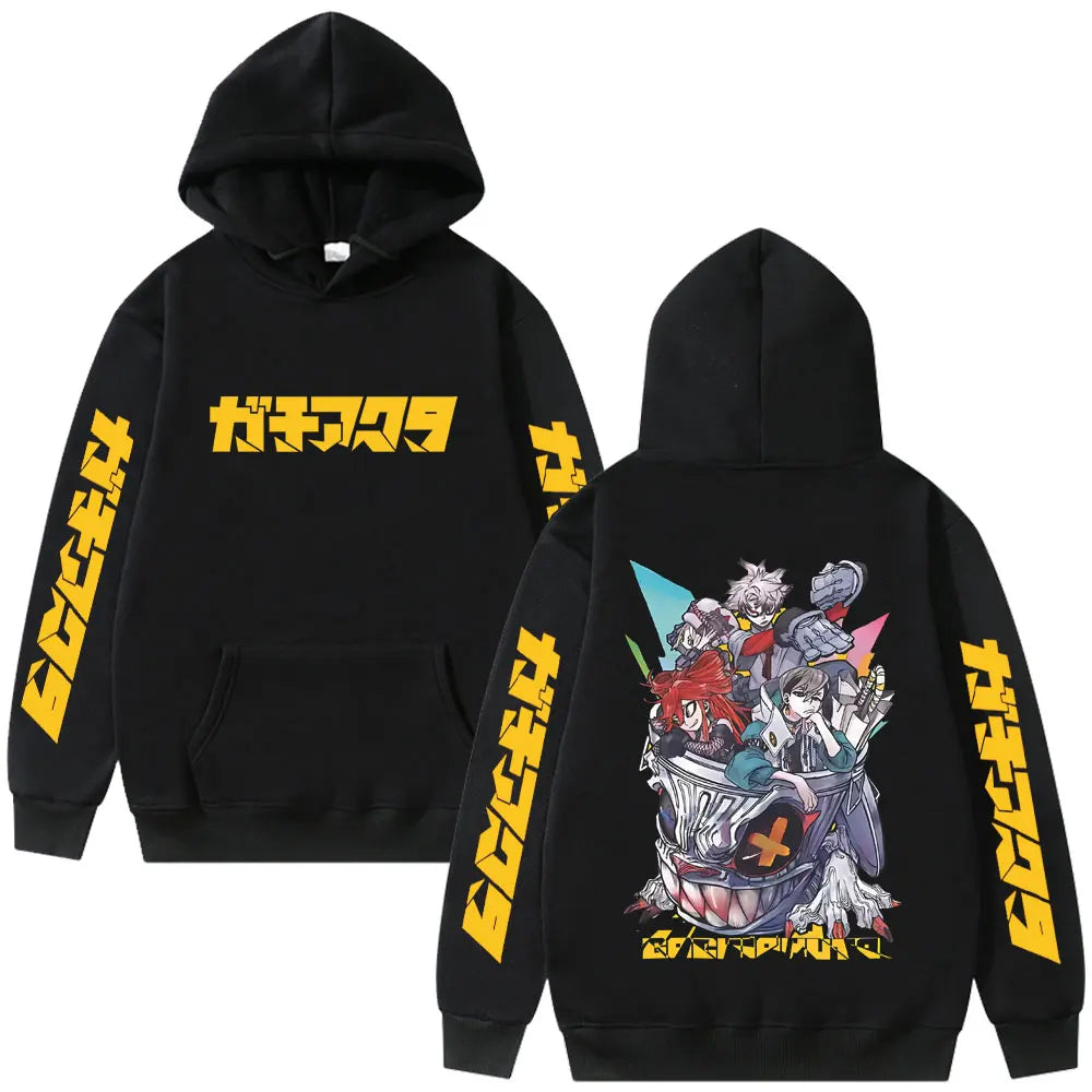 Gachiakuta Anime Team Akuta Black Hoodie