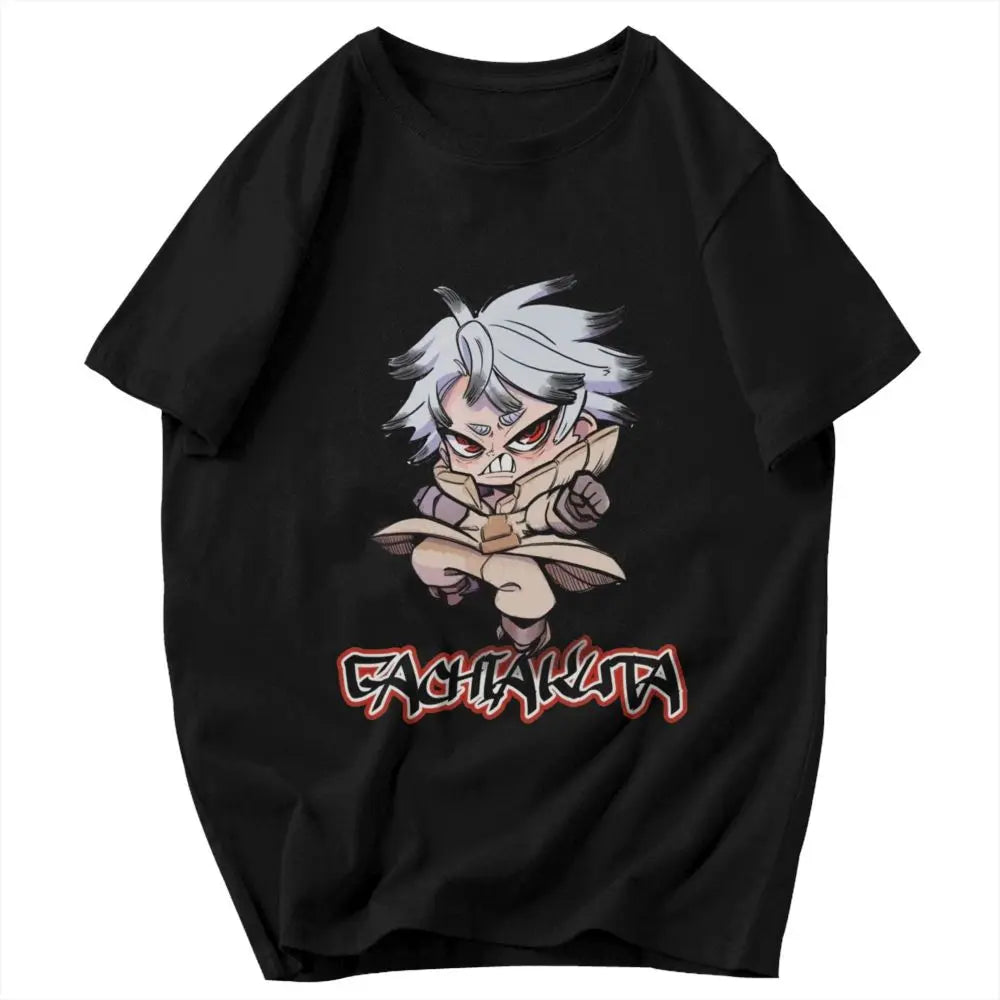 Gachiakuta Rudo Surebrec T-Shirt – Black Chibi