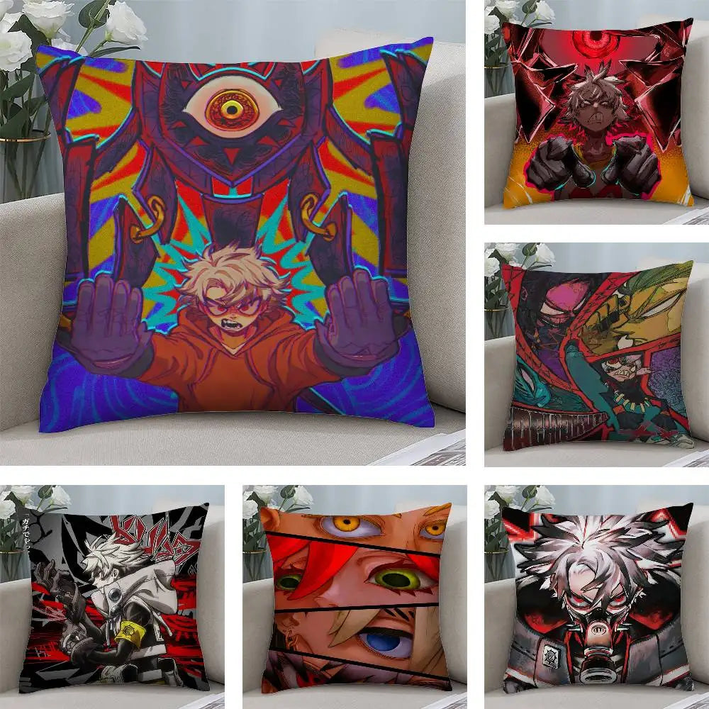 Gachiakuta Villains Throw Pillow