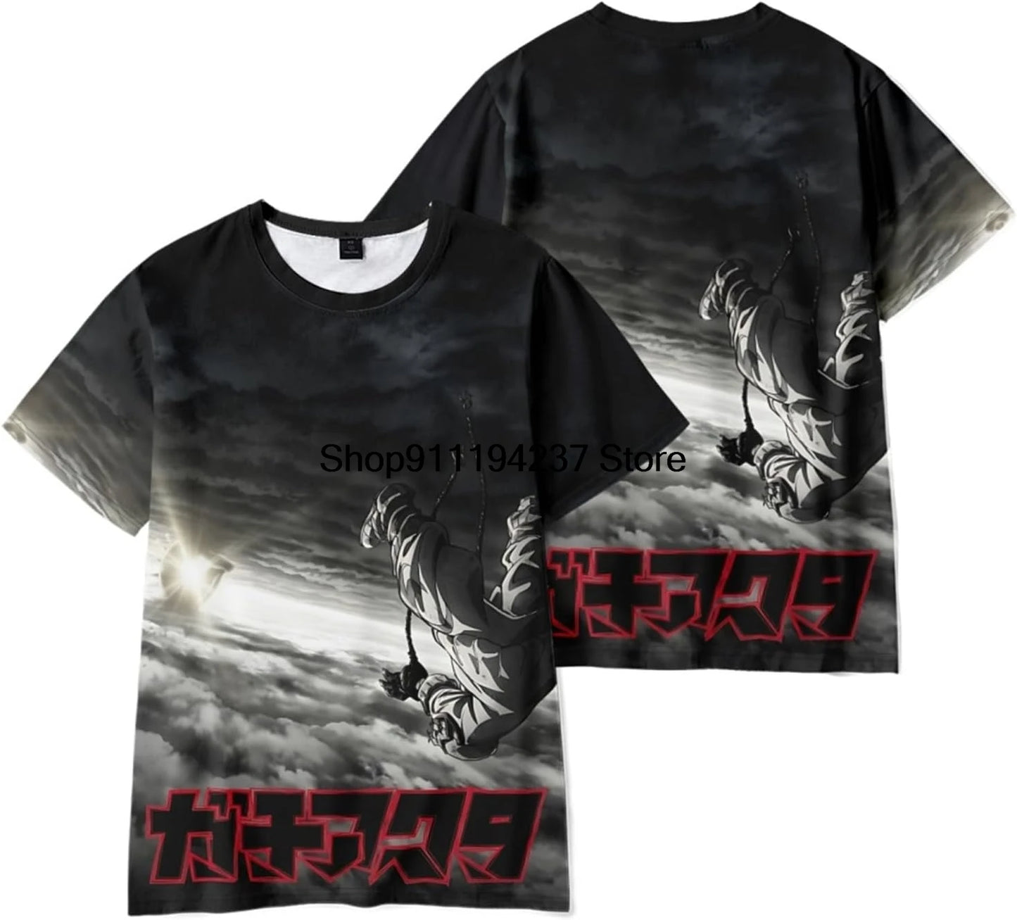 Gachiakuta Anime Falling Scene T-Shirt