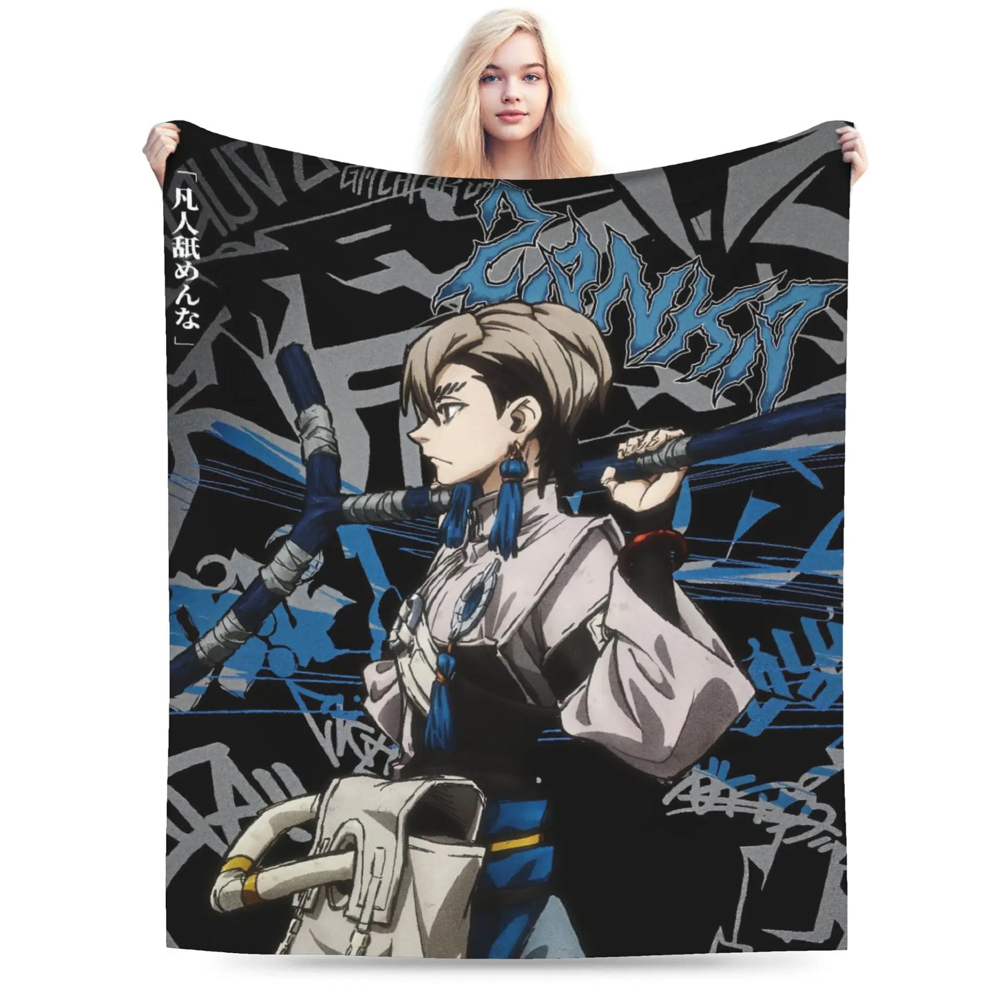 Gachiakuta Zanka Nijiku Blanket