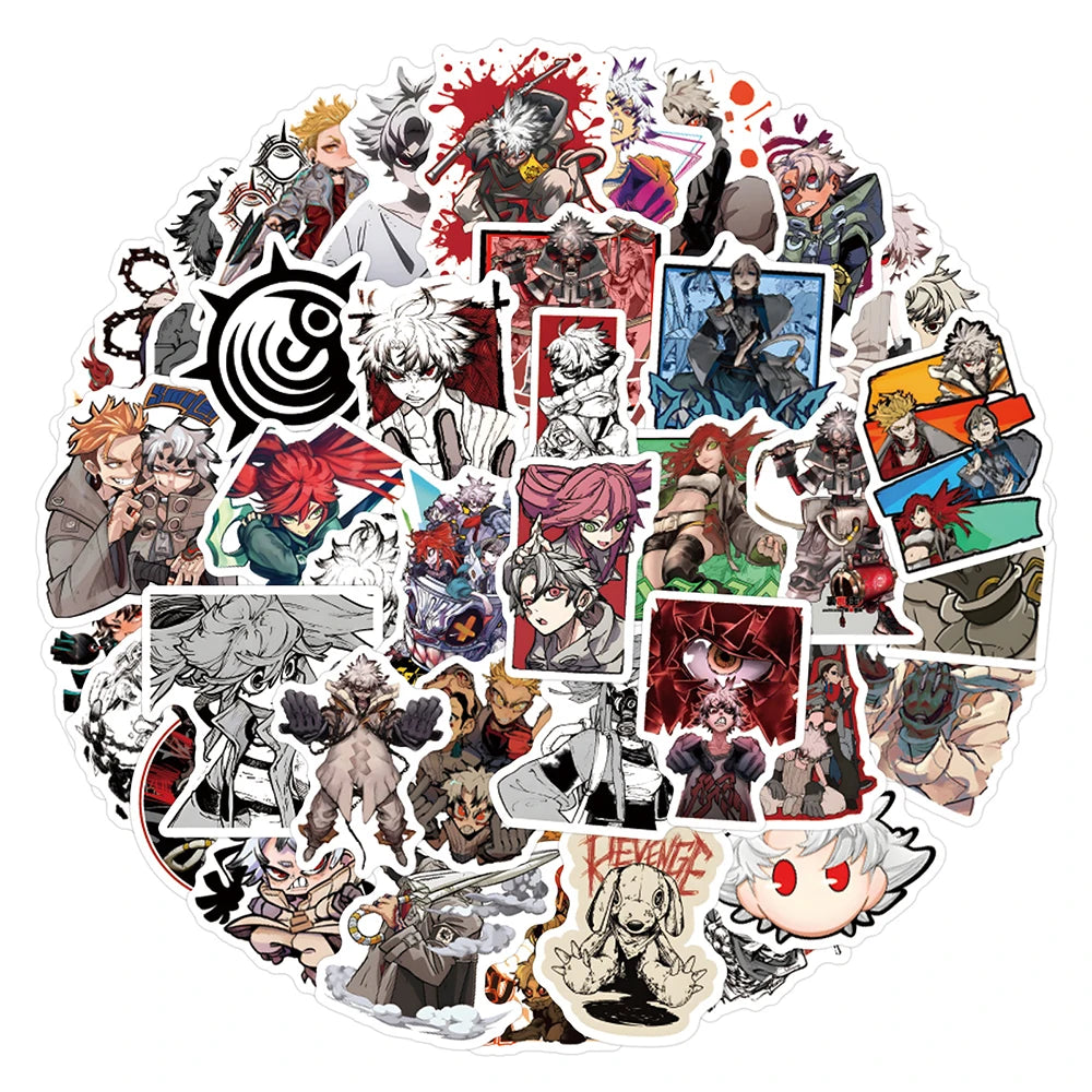 Gachiakuta Anime Stickers – 60 PCS Waterproof Vinyl Manga Pack