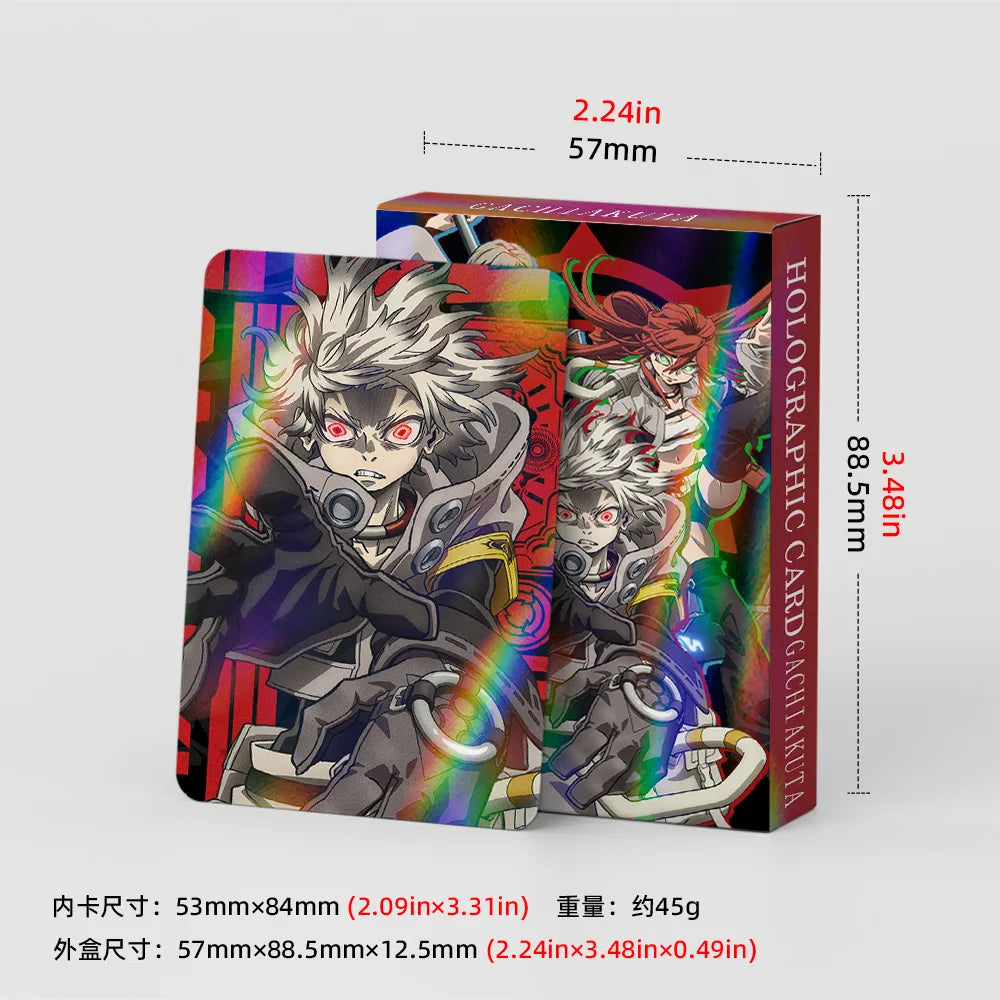 30PCS Gachiakuta Laser Cards Anime Collectible Set