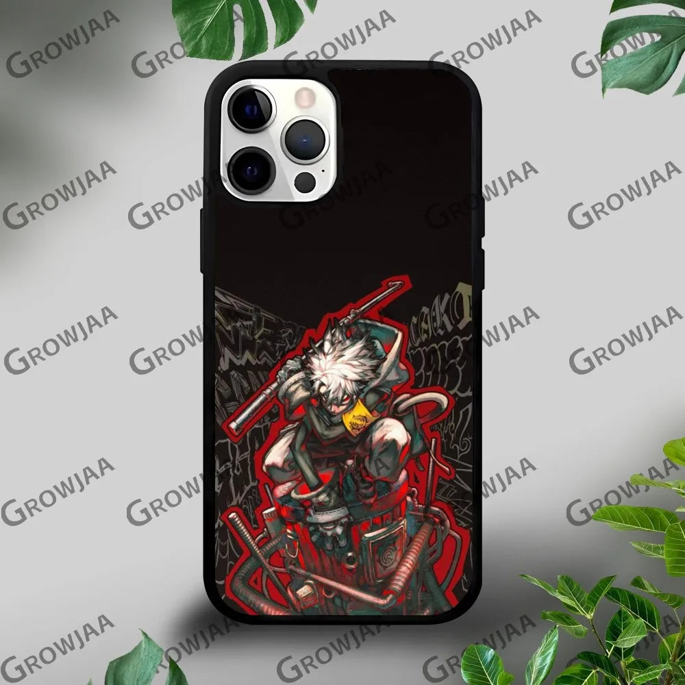 Gachiakuta Rudo Graffiti iPhone Case Urban Black