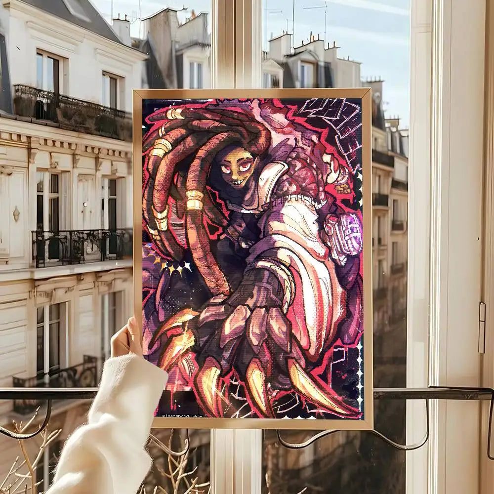 Gachiakuta Jabber Wonger Red Beast Claw Poster