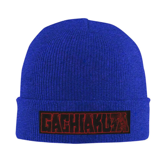 Gachiakuta Logo Blue Beanie