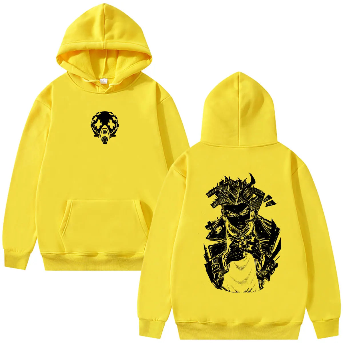 Manga Gachiakuta Enjin Cleaners Yellow Hoodie