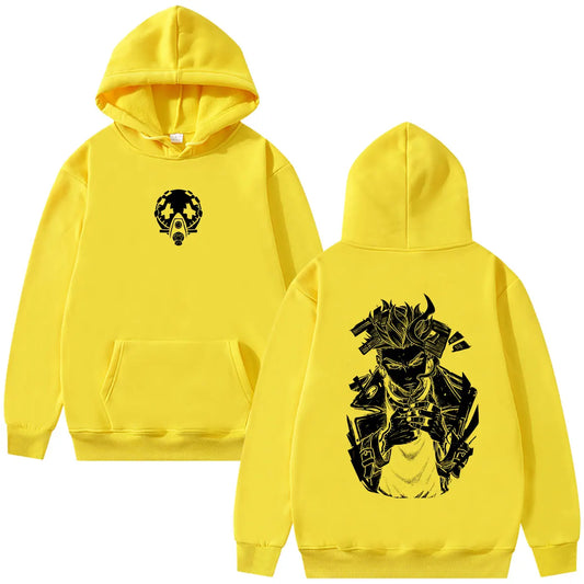 Manga Gachiakuta Enjin Cleaners Yellow Hoodie