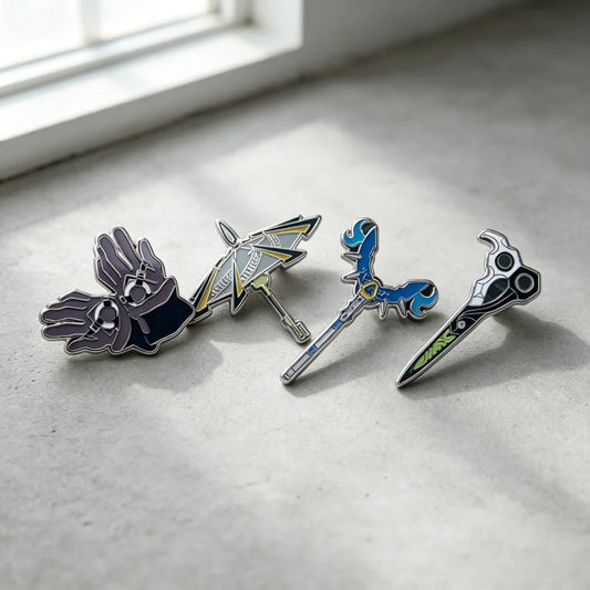 Gachiakuta Jinki Weapon Enamel Pin Set