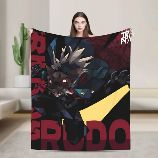 Rudo Beast Mode Gachiakuta Blanket – Anime