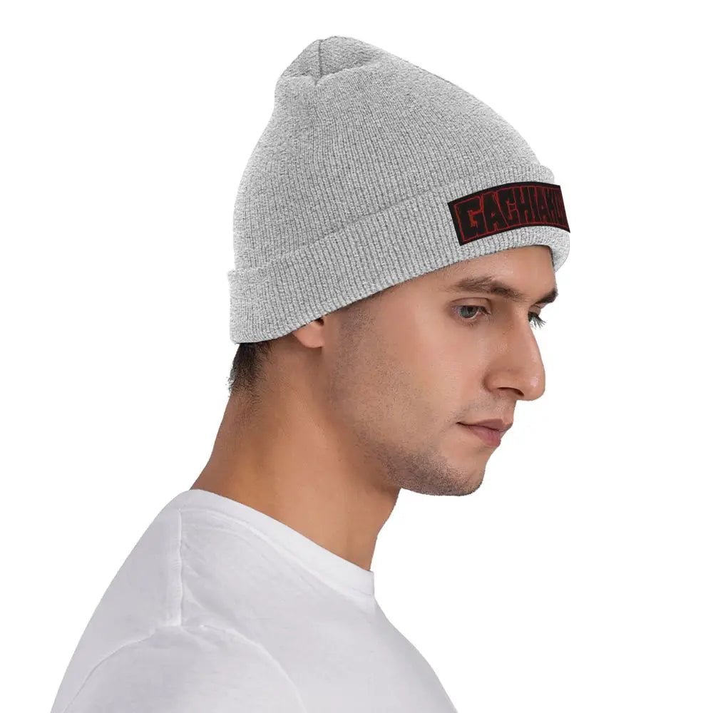 Gachiakuta Logo Navy Blue Beanie