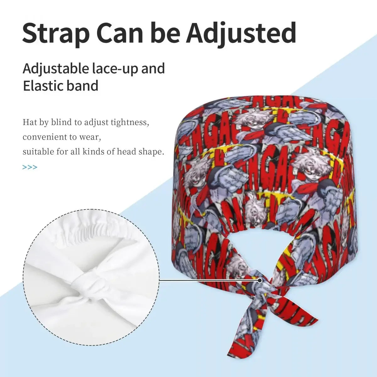 Gachiakuta Rudo Adjustable Surgical Scrub Hat